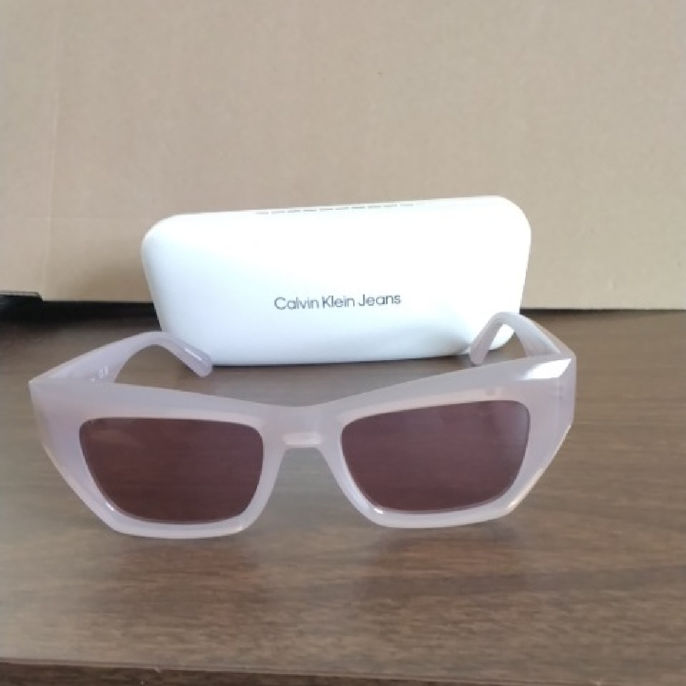 New Calvin Klein Collection Pink Sunglasses